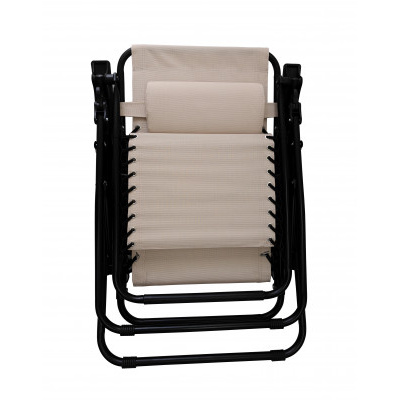 ALDOTRADE Zahradní relaxační polohovací křeslo Regina béžové