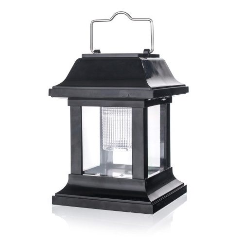 lampa solární 1LED 10,8x10,8x14cm PH ČER