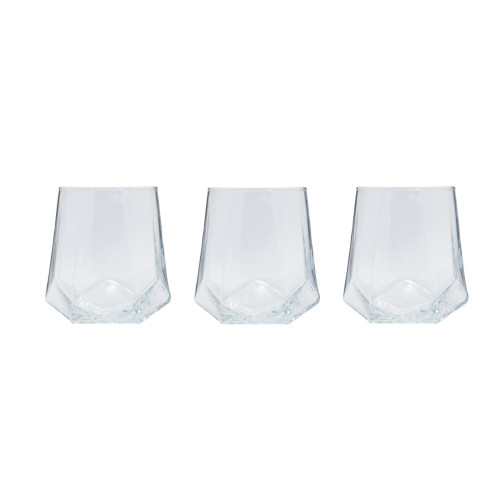 sklenice 400ml VALERIA nízká (3ks)