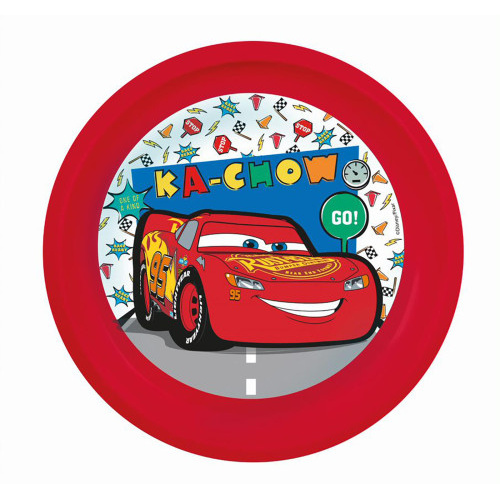 talíř dětský mělký 22cm CARS PH