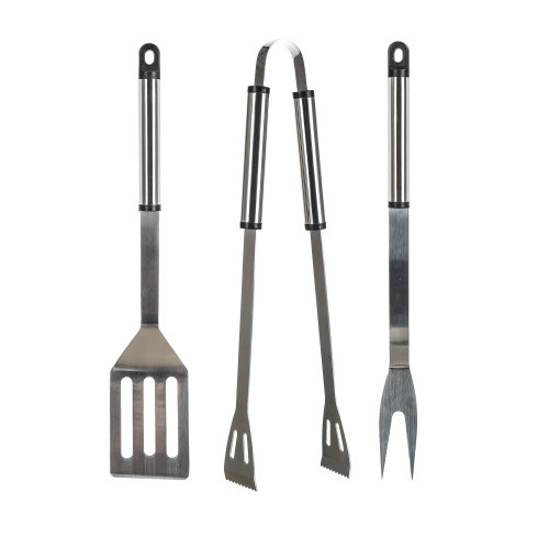 nářadí grilovací BBQ nerez sada 3díl.