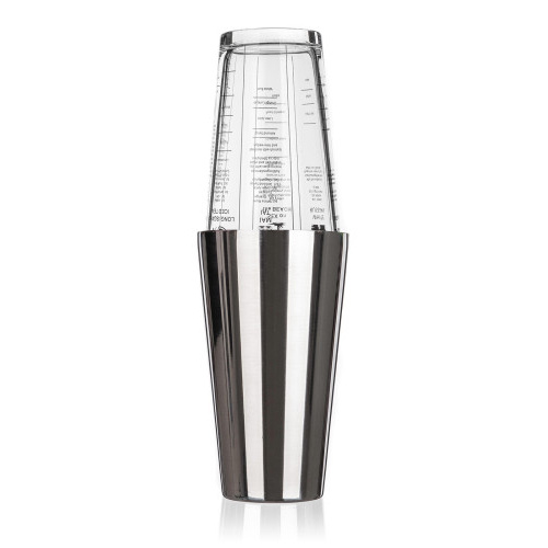 šejkr 830ml AKCENT nerez + sklenice 450ml