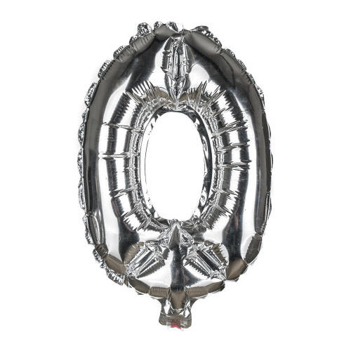 balónek nafukovací č.0, 30cm, folie MY PARTY