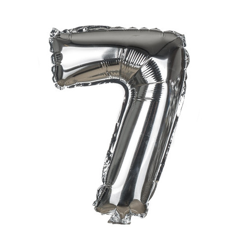 balónek nafukovací č.7, 30cm, folie MY PARTY