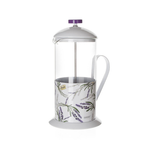 konvice na kávu LAVENDER 1l sklo+PH BÍ