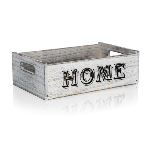 krabička dekorační HOME 29x18x9cm