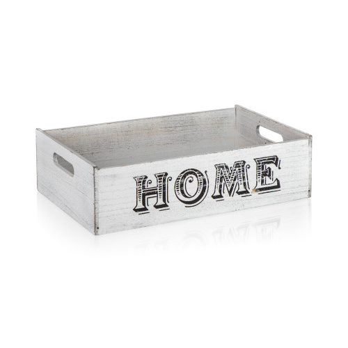 krabička dekorační HOME 41x25x11cm