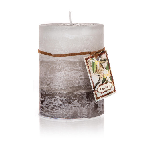 svíčka pr.6,8x9,5cm CLEAN COTTON 3 barvy