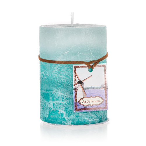 svíčka pr.6,8x9,5cm OCEAN 3 barvy