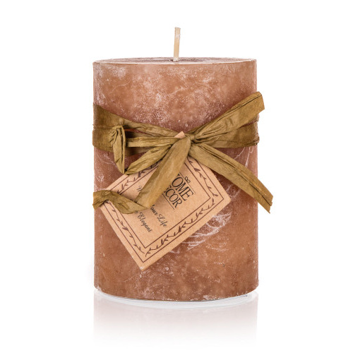 svíčka pr.6,8x9,5cm BROWN