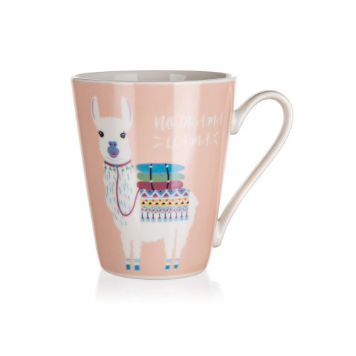 hrnek 320ml LAMA keramický RŮŽ