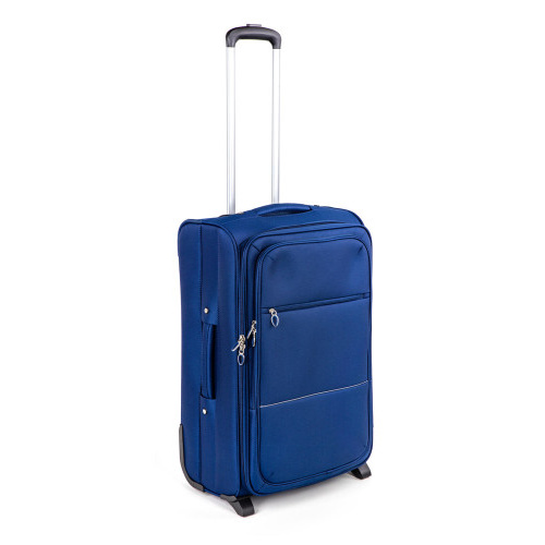 kufr cestovní 44x25x63cm, 64l, kolečka, textil.MO