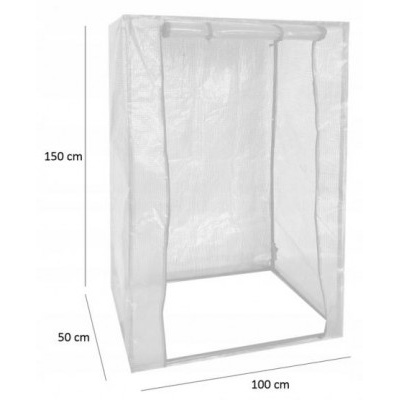 ALDOTRADE Fóliovník na rajčata malý 100x50x150cm 