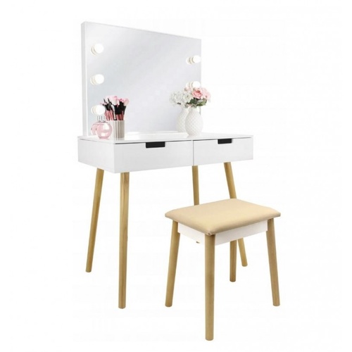 ALDOTRADE Toaletní kosmetický stolek Retro 80x50x135cm