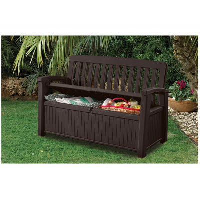 Lavice Patio Bench hnědá