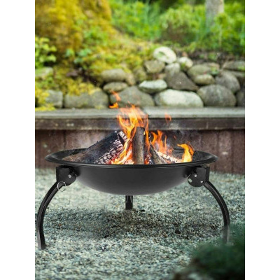 Zahradní ohniště 56cm s poklopem