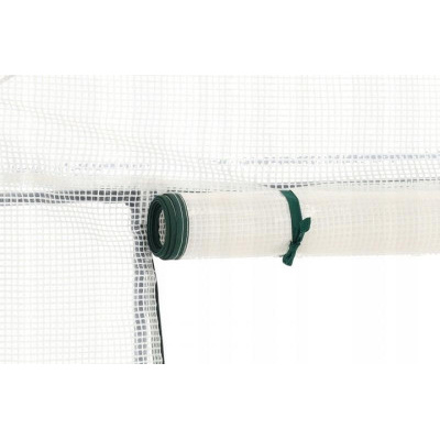 ALDOTRADE Fóliovník na rajčata velký bílá plachta 200x77x168/146cm