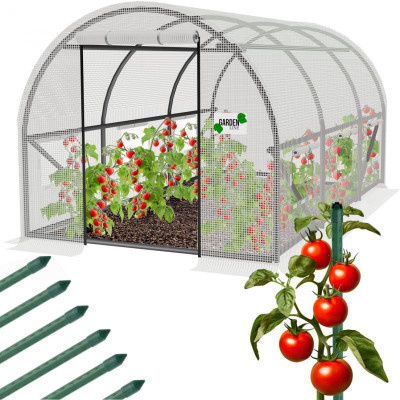 ALDOTRADE Fóliovník zahradní bílý 3x2x2m