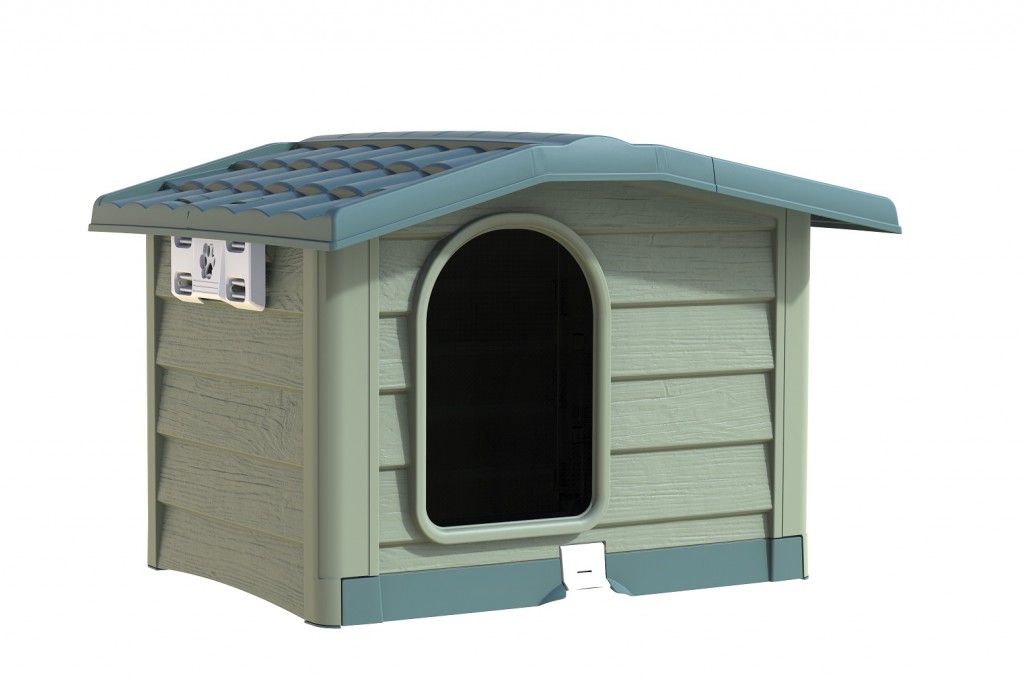 ALDOTRADE Psí bouda Bungalow střední 89x75x62cm