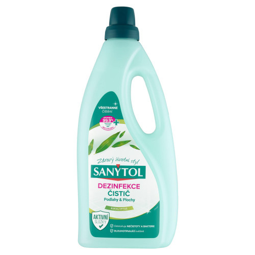 čistič SANYTOL univerzální Podlahy & Plochy 1l