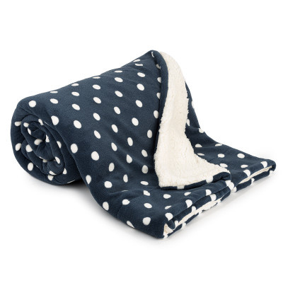 Plyšová deka Puntíkatá, 150 x 200 cm