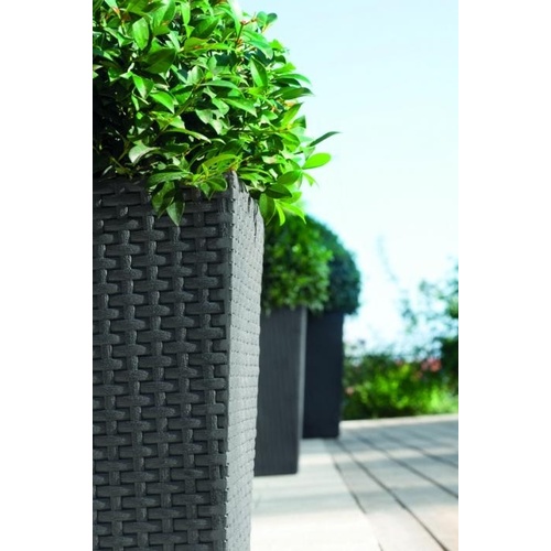 Květináč Rattan Planter S 23,6l hnědý 