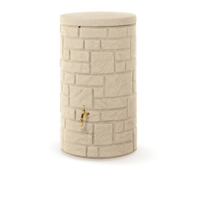 Sud na dešťovou vodu ARCADO 230l sláměný granit