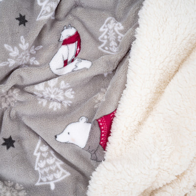 Plyšová deka Medvídci, 150 x 200 cm