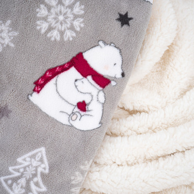 Plyšová deka Medvídci, 150 x 200 cm