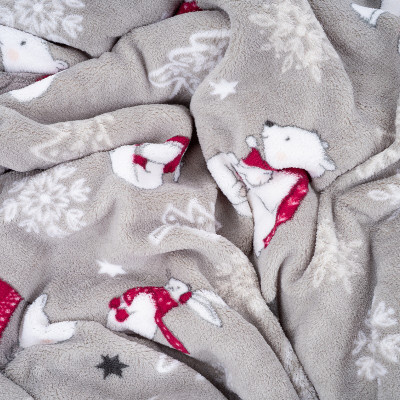 Plyšová deka Medvídci, 150 x 200 cm