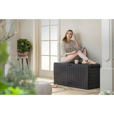 KETER Zahradní úložný box MARVEL PLUS 270l hnědý