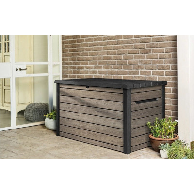 Zahradní box Deco 870 L jasan, 147x83x86 cm