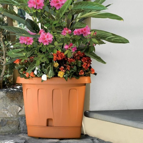 Květináč VICTORIA rohový terakota