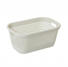 ALDOTRADE Prádelní koš na čisté prádlo Rattan 45l