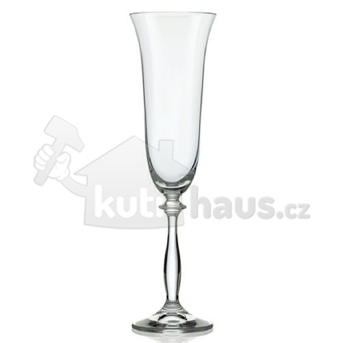 sklenice na šampus flétna 190ml ANGELA (6ks) CRYSTALEX