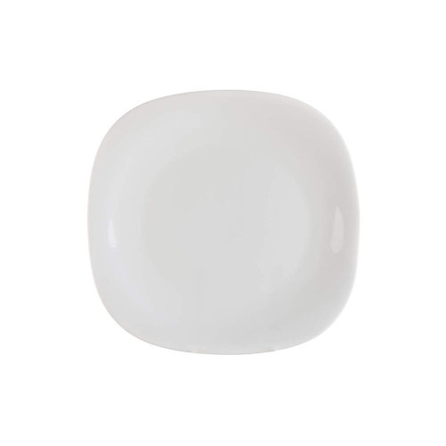 talíř dezertní skleněný PARMA 20x20cm BÍ