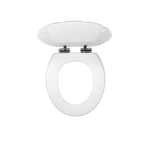 sedátko WC LYRA MUŠLE dřev., pomalu padající