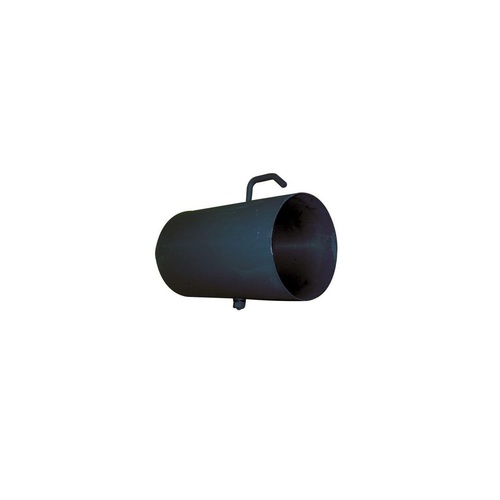 roura kouřová s klap.125mm/ 250 t.1,5mm ČER