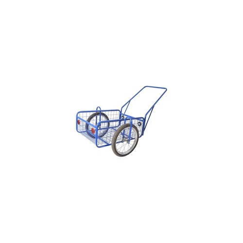 vozík PEGAS, komaxit, 450x640x280(1320)mm, nosnost 100kg