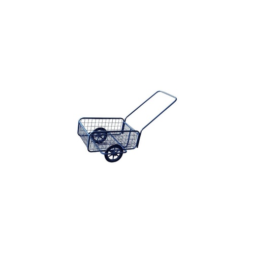 vozík POPULAR I, gumová obruč, komaxit, 418x618x232(1220)mm