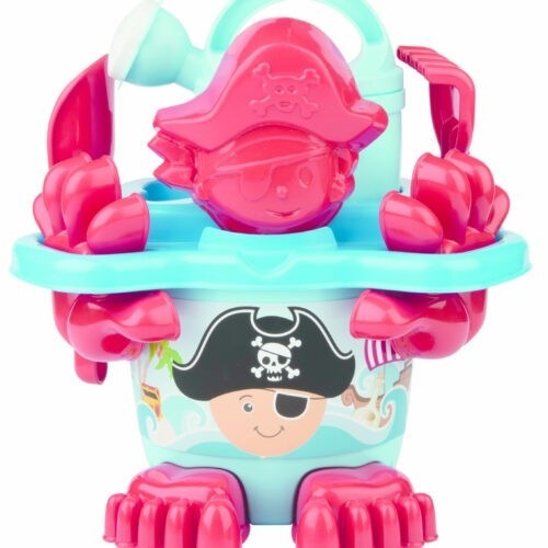 Velká sada na písek s konvičkou - Pirátky (pro holky)