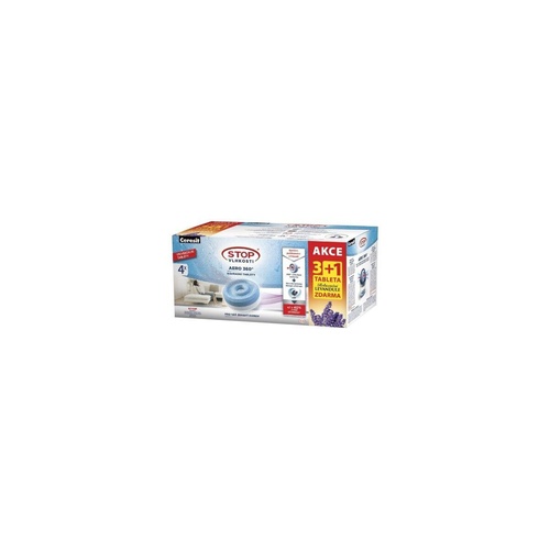 náplň do pohlcovače vlhkosti CSV-AERO 360, 4x450g tableta, levandule