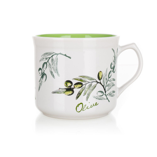 hrnek 630ml BIG OLIVES keramický