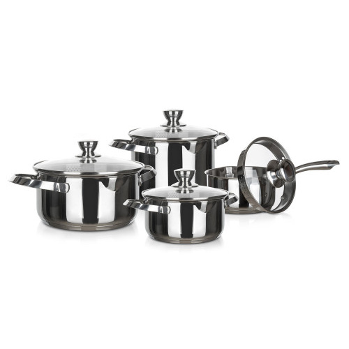 sada nádobí  8díl. nerez EMBASSY