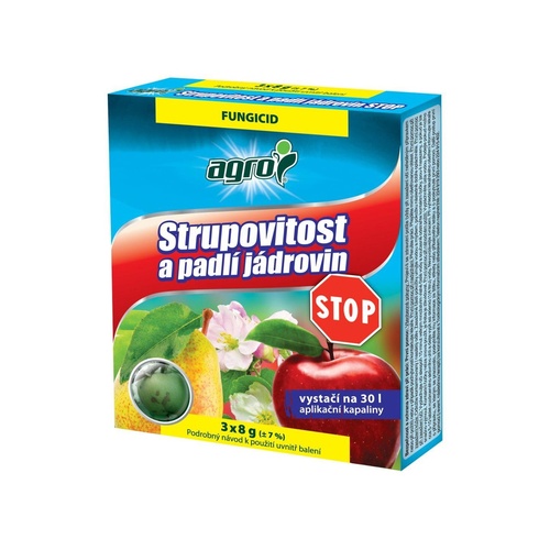 STOP strupovitost a padlí jádrovin 3x8g