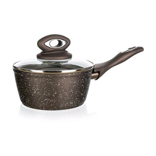 rendlík s ručkou 16x7,5cm 1,25l nepřiln.povrch PREMIUM Dark Brown