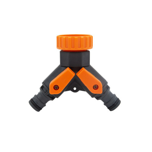 adaptér na kohoutek-rozdělovač 2cestný 3/4