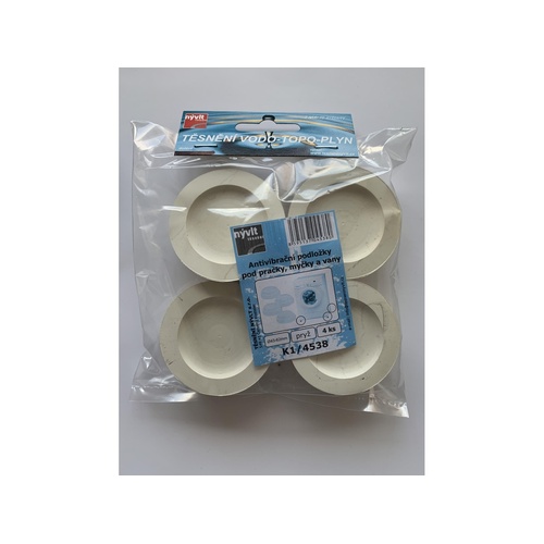 podložka antivibrační pro pračky,myčky,vany (4ks) K1/4538