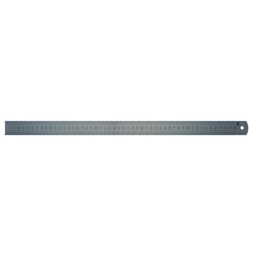 měřítko ocel.  500mm INOX KMITEX