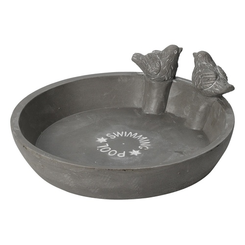 pítko,koupel pro ptáky pr.23,5cm v.6,5cm MgO keramika ŠE
